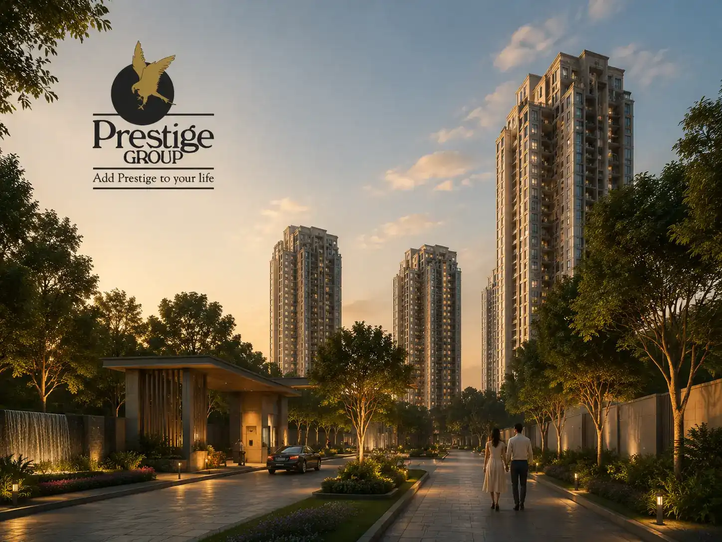 Location impression of Prestige Garden Breeze on Sarjapur Road.
